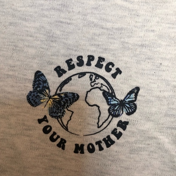 Cropped Sleeveless Sweatshirt Top XS - Picture 3 of 6